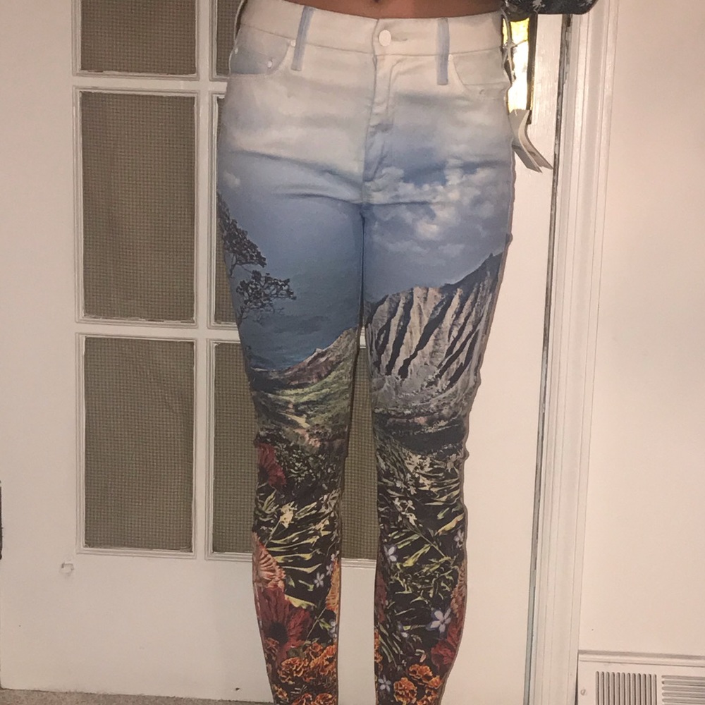 Landscape view Mother Jeans